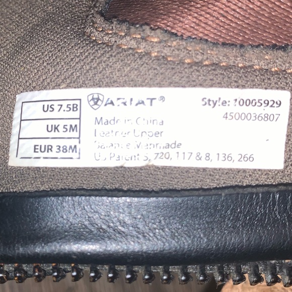 Ariat Leather Booties - Picture 8 of 8